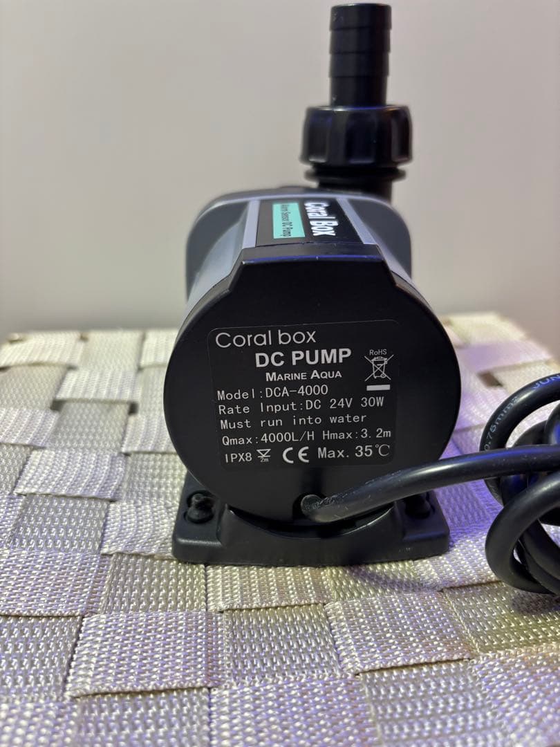 coral box DCポンプ　DCA4000 4000L/H 30W