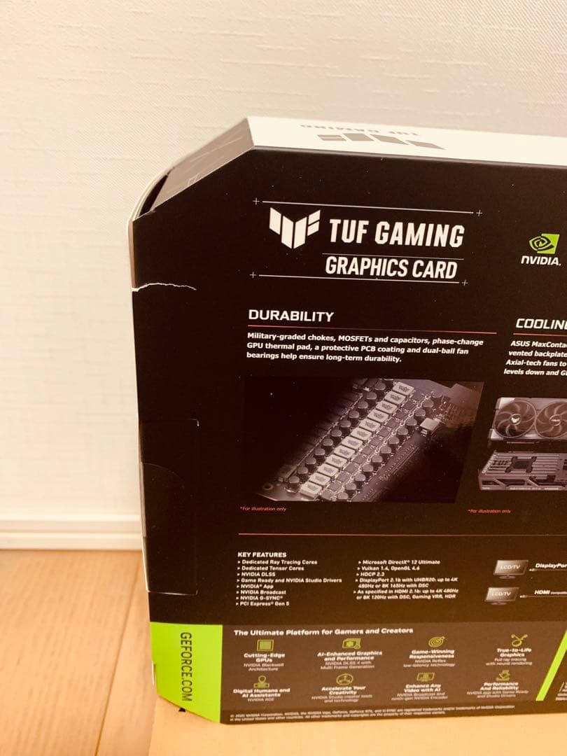 グラフィックボード・グラボ・ビデオカード ASUS TUF GAMING GEFORCE RTX 5090 OC 32GB