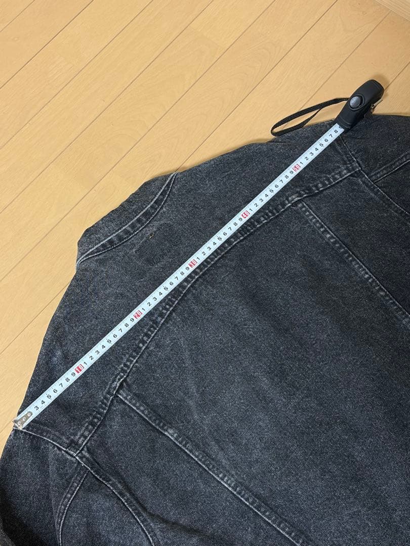 USA製　先染めLevi's70507-4858ブラック　トラッカージャケット
