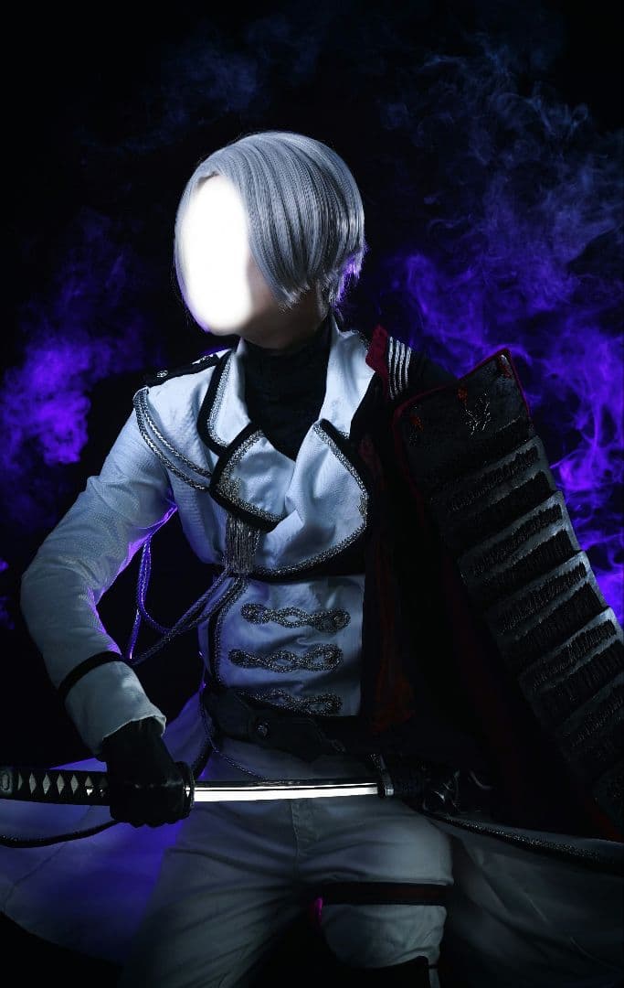 刀剣乱舞/童子切安綱剥落/コスプレ衣装/刀含むフルセット