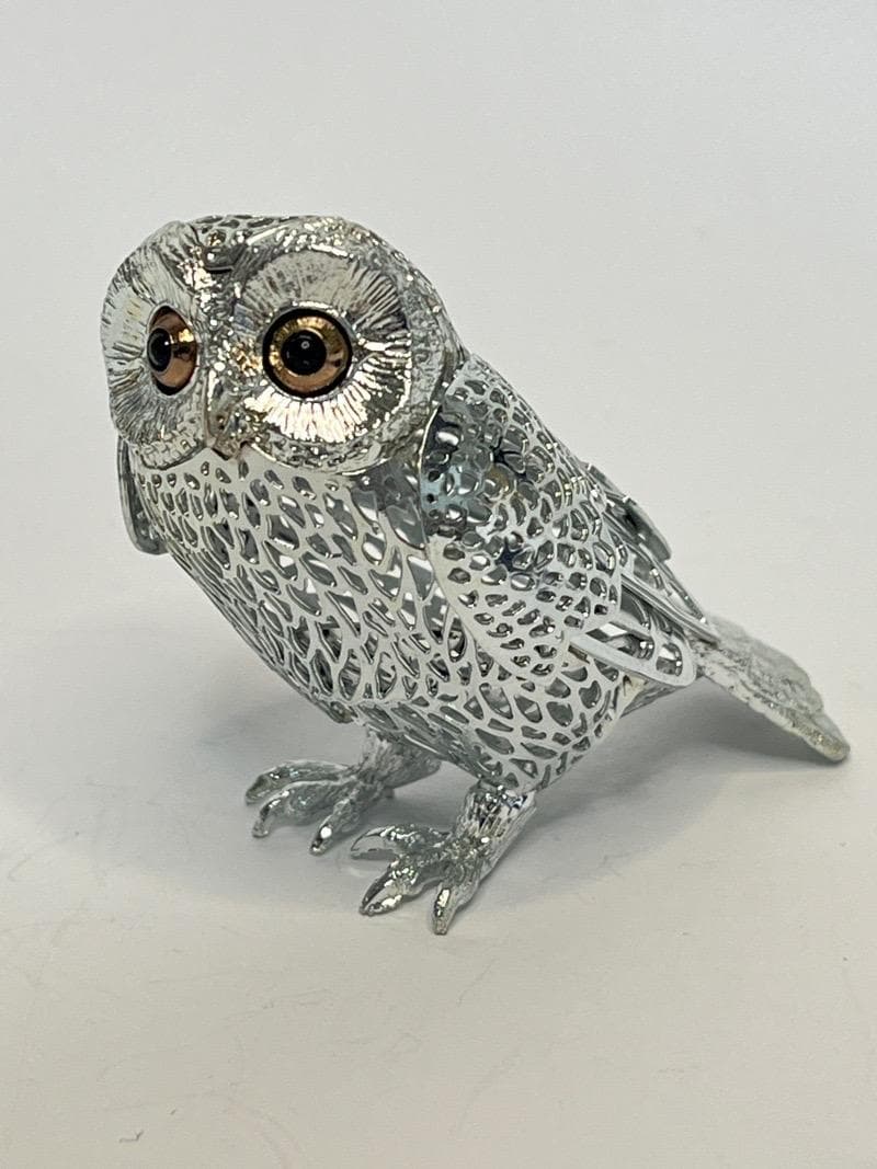 クリストフル リュミエール コレクション フクロウ クリストフルシルバー