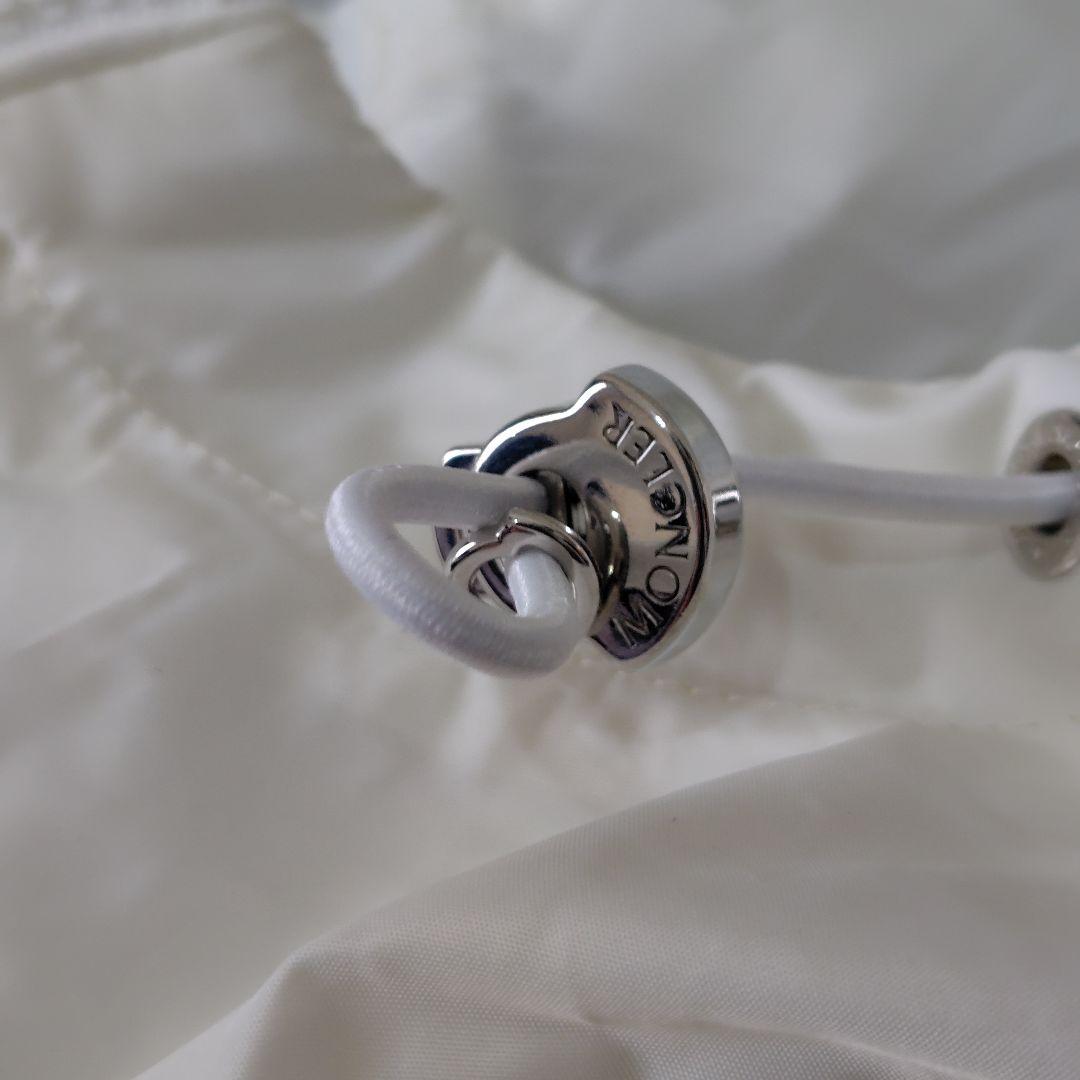 モンクレール Boissard ナイロンパーカー フード レディース 白 2