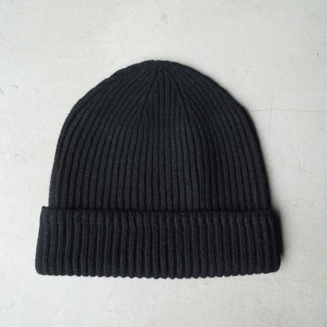 帽子 HYKE 25AW RIBBED KNIT WOOL BEANIE