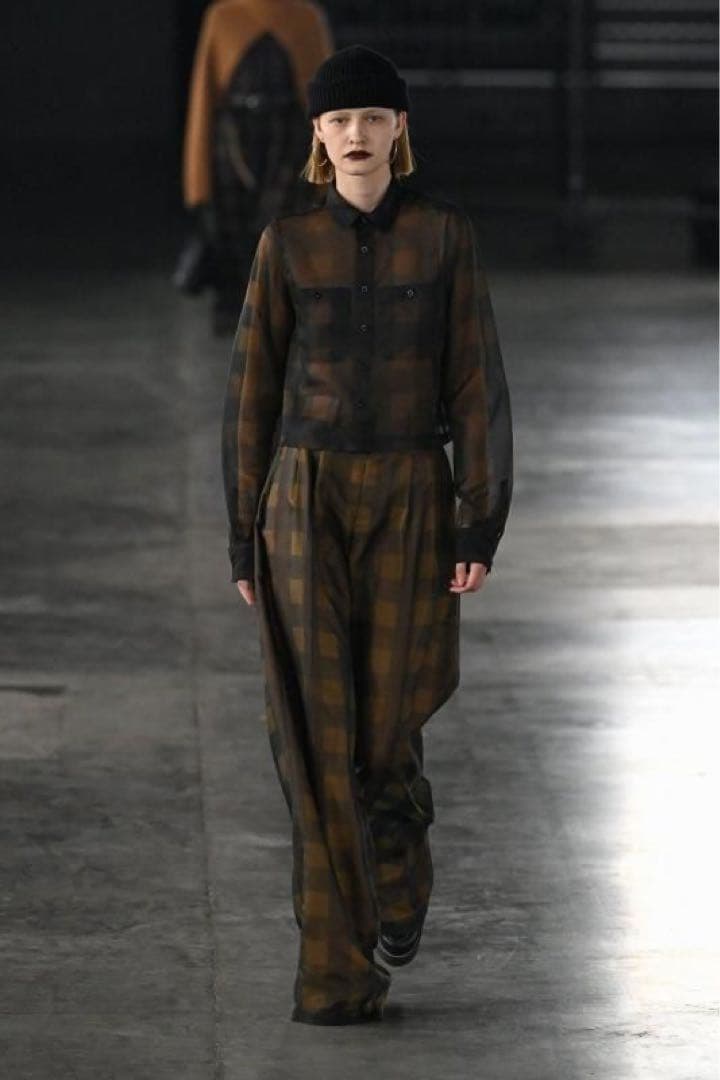 帽子 HYKE 25AW RIBBED KNIT WOOL BEANIE