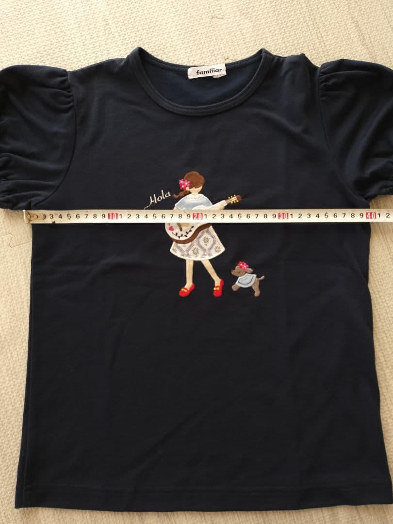 familiar ネイビー Tシャツ ショートパンツ セット