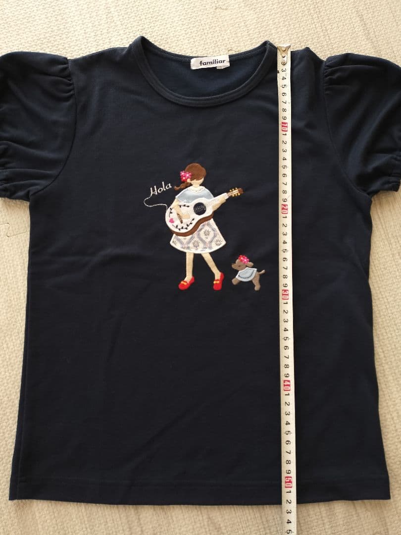 familiar ネイビー Tシャツ ショートパンツ セット