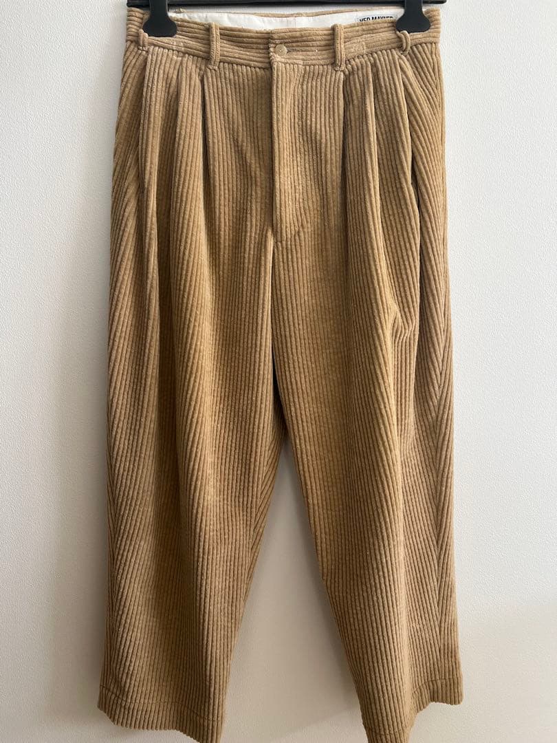 【HED MAYNER】　ヘドメイナー コーディロイタックパンツ　44