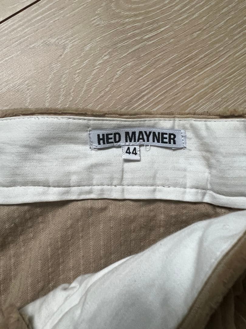 【HED MAYNER】　ヘドメイナー コーディロイタックパンツ　44