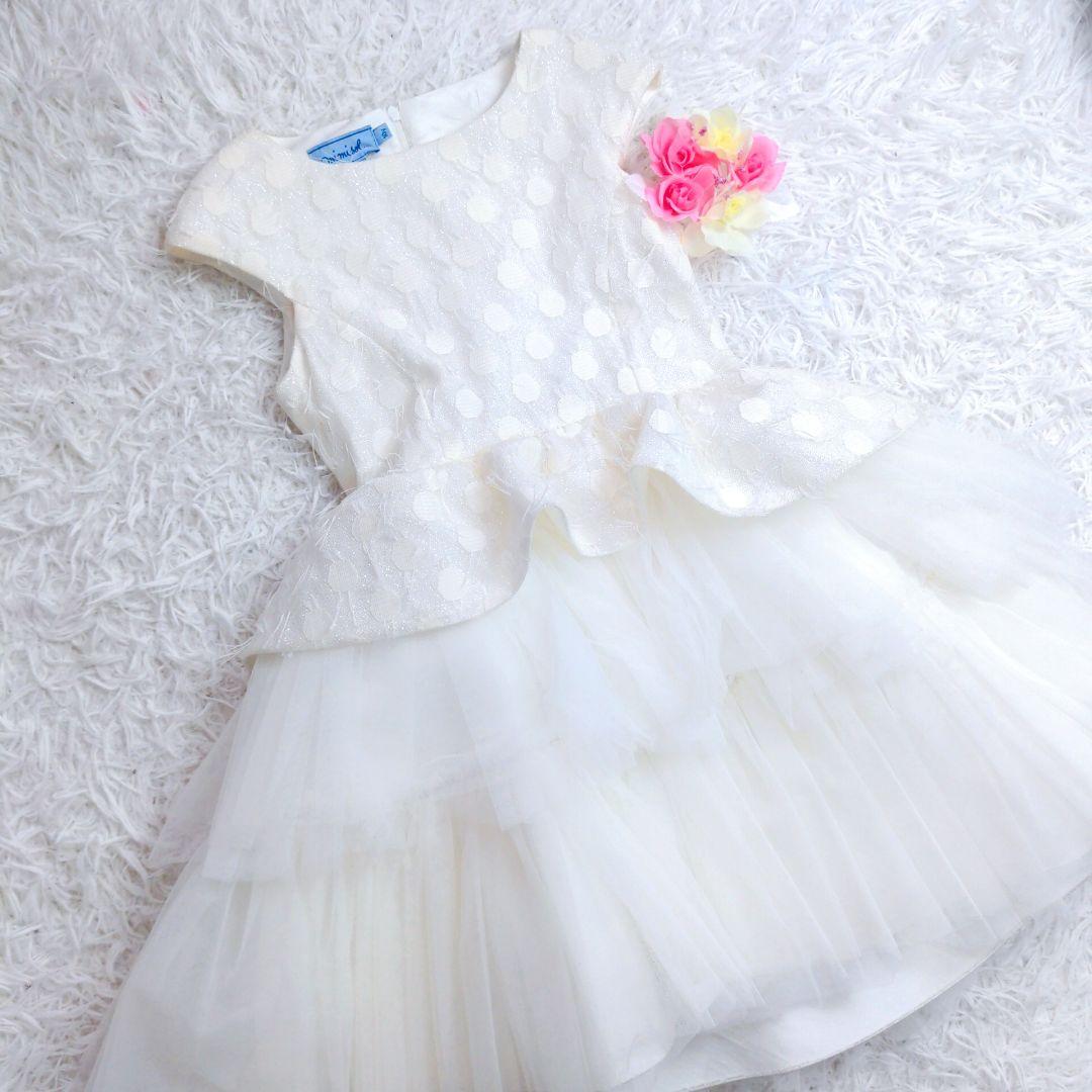 【極美品】mimisol　マ・メール　ドレスワンピース　10y