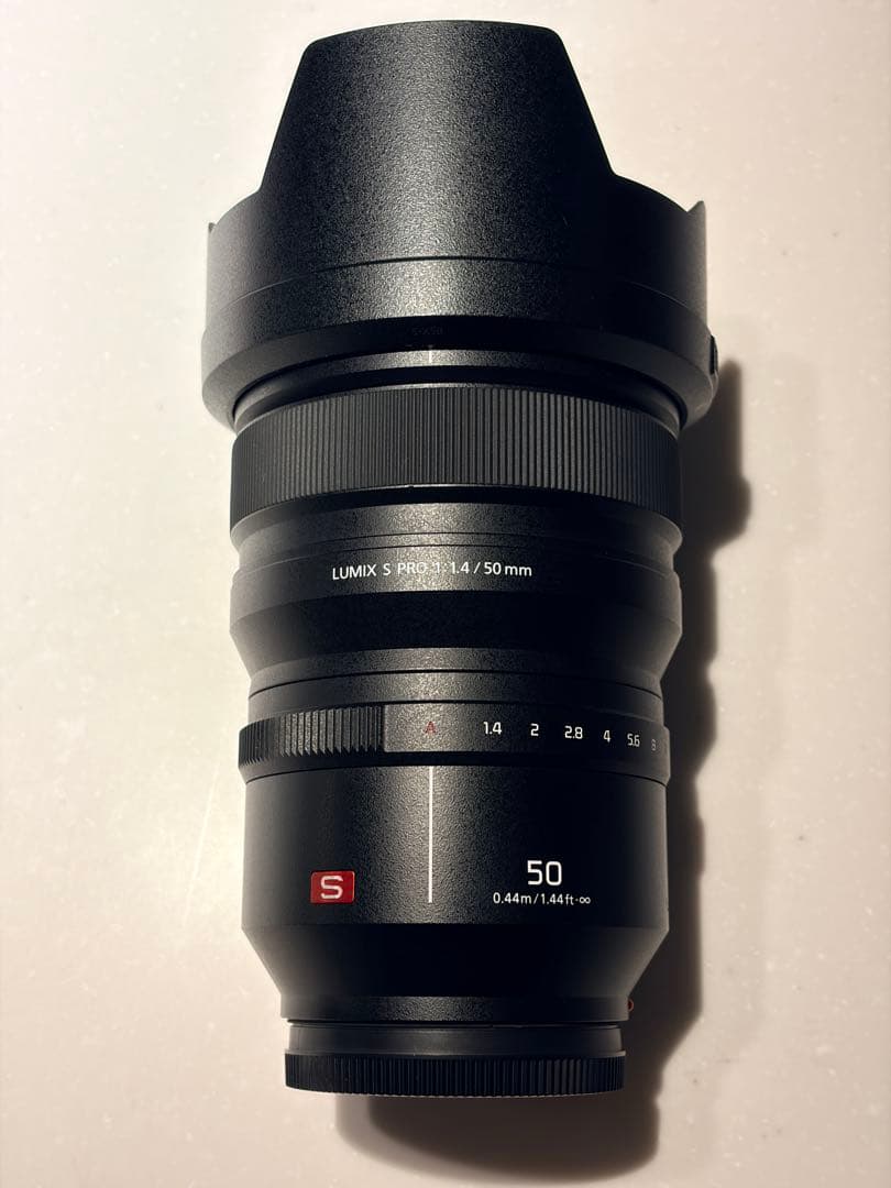 LUMIX S-X50 50mm F1.4レンズ ケース・箱付き