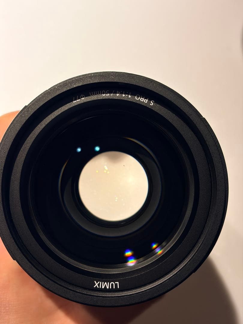 LUMIX S-X50 50mm F1.4レンズ ケース・箱付き