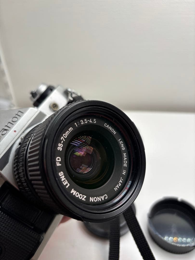 まとめ売りレンズ追加動作未確認 Canon AE-1 シルバー 一眼レフカメラ