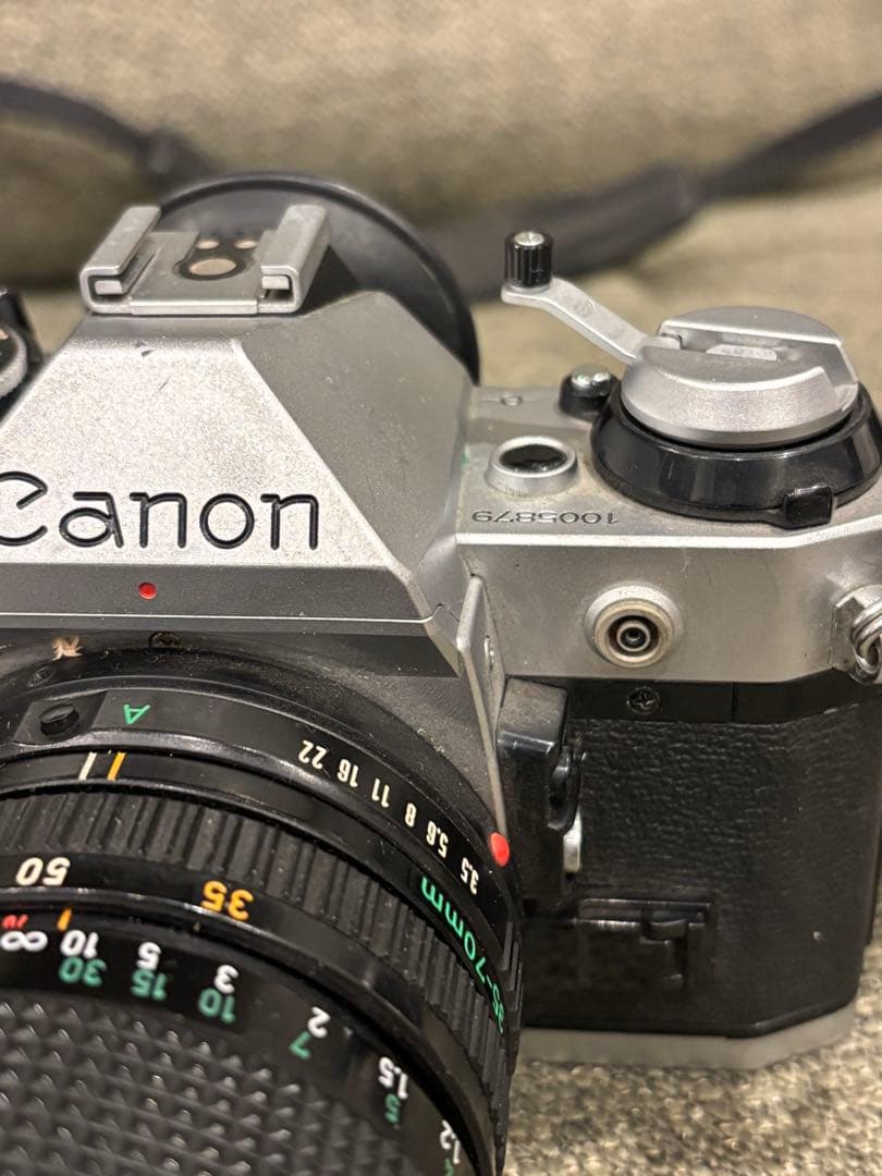 まとめ売りレンズ追加動作未確認 Canon AE-1 シルバー 一眼レフカメラ