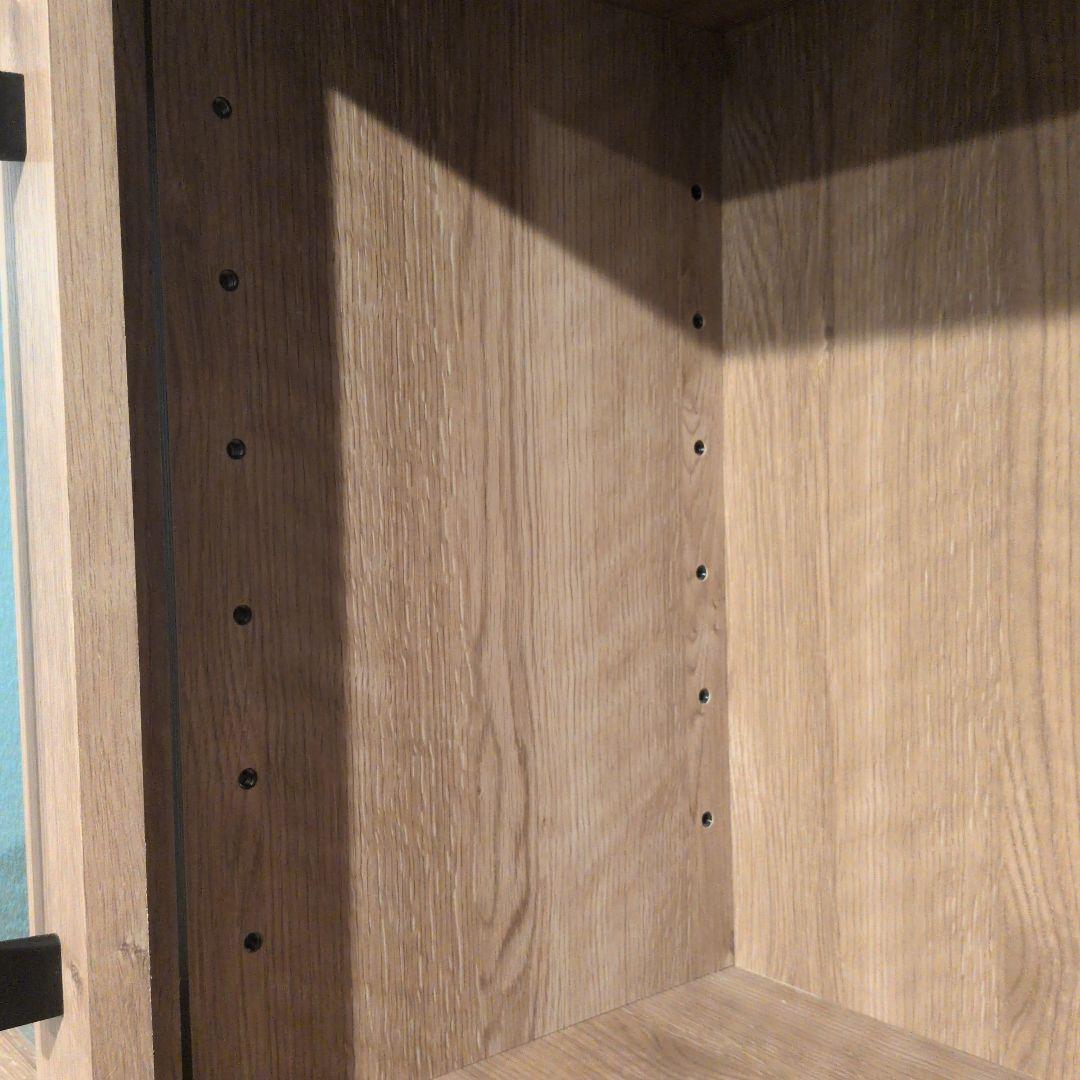 【専用】食器棚　大川家具　木製　幅105cm　奥行45cm　高さ185cm