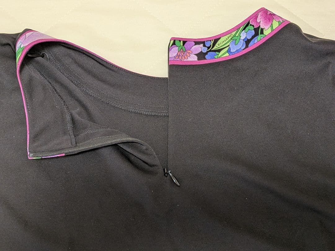 未使用・タグ付 LEONARD レオナール チュニック 44｜定価88,000円