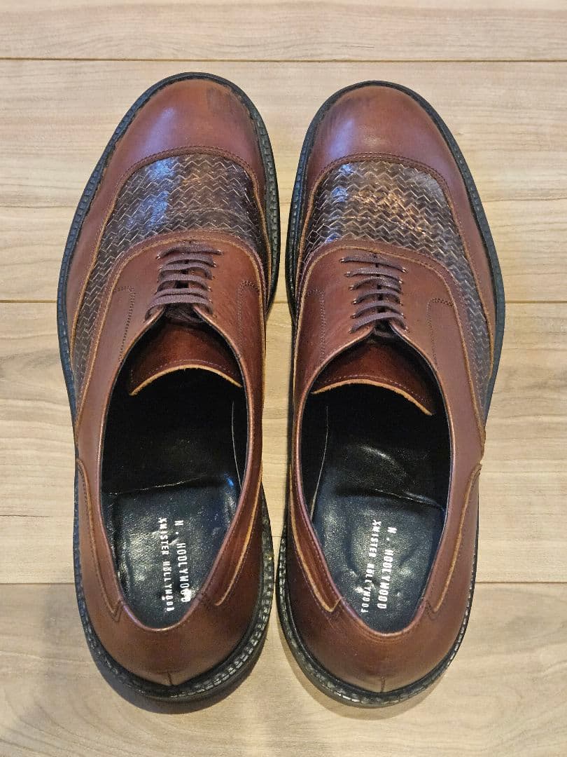 N Hollywood レザーシューズ