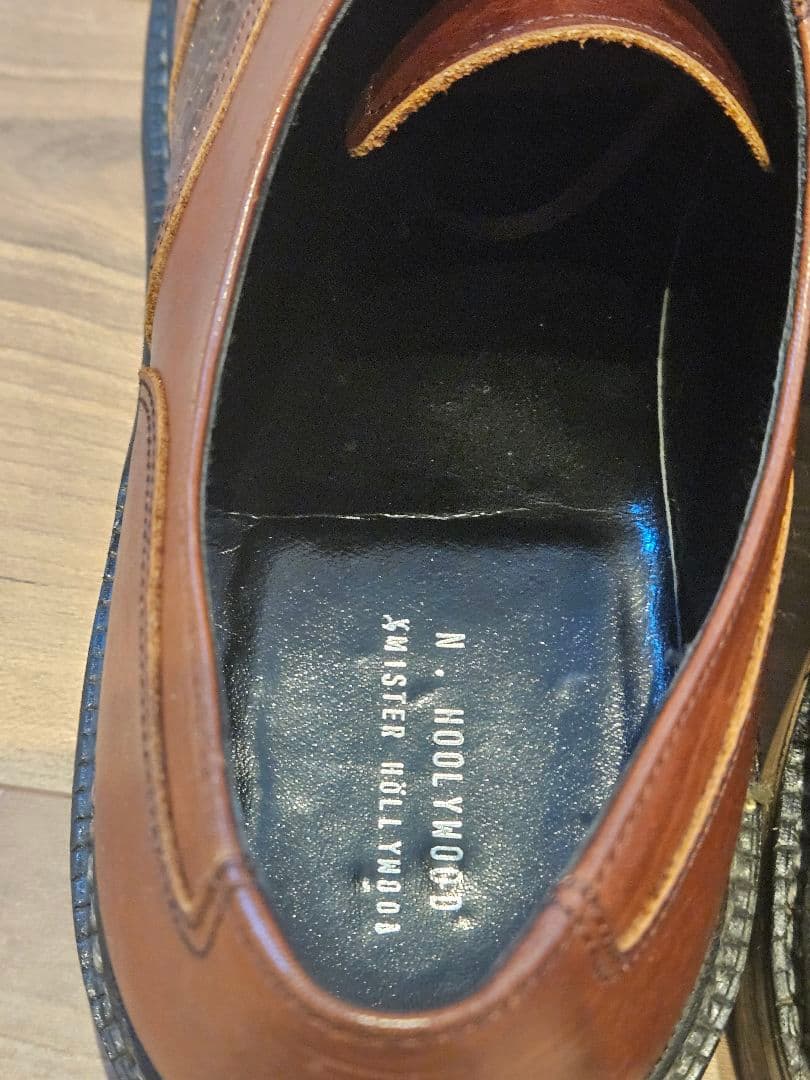 N Hollywood レザーシューズ