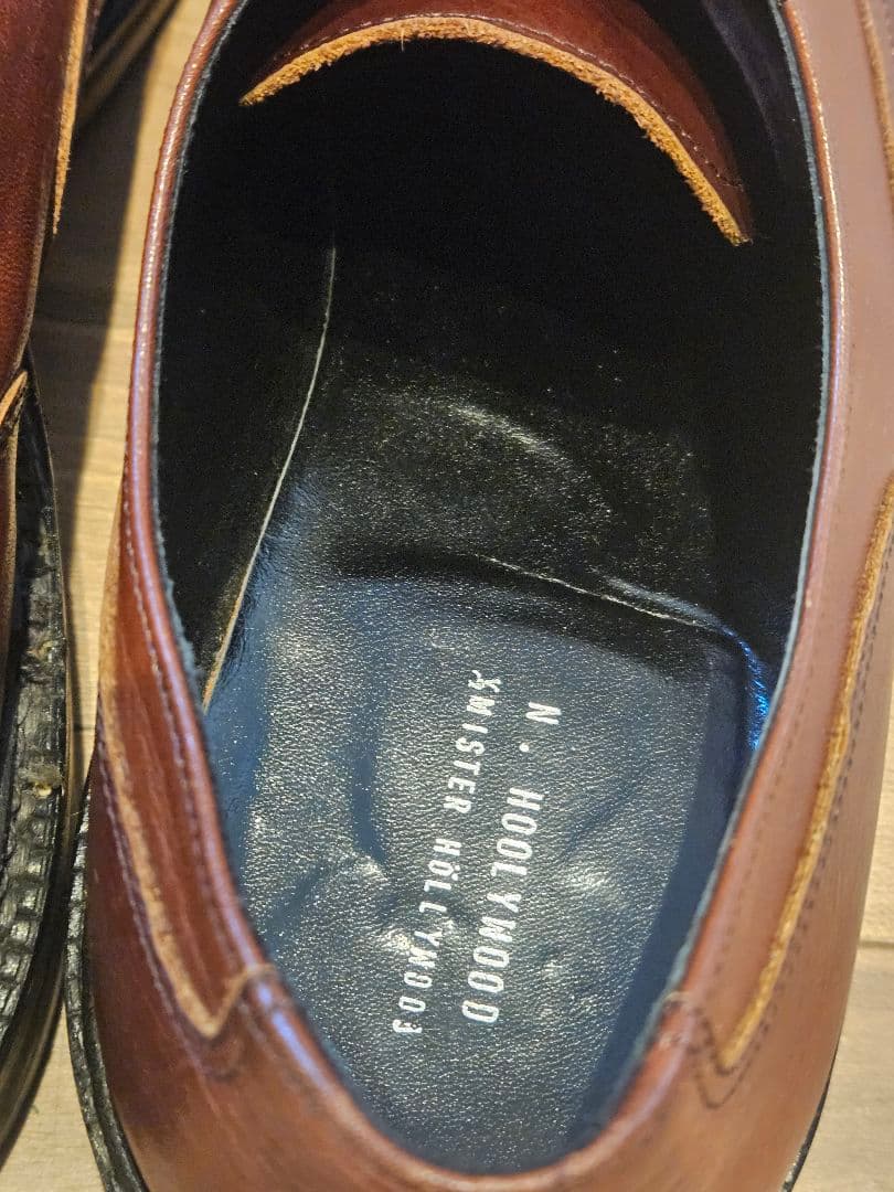 N Hollywood レザーシューズ