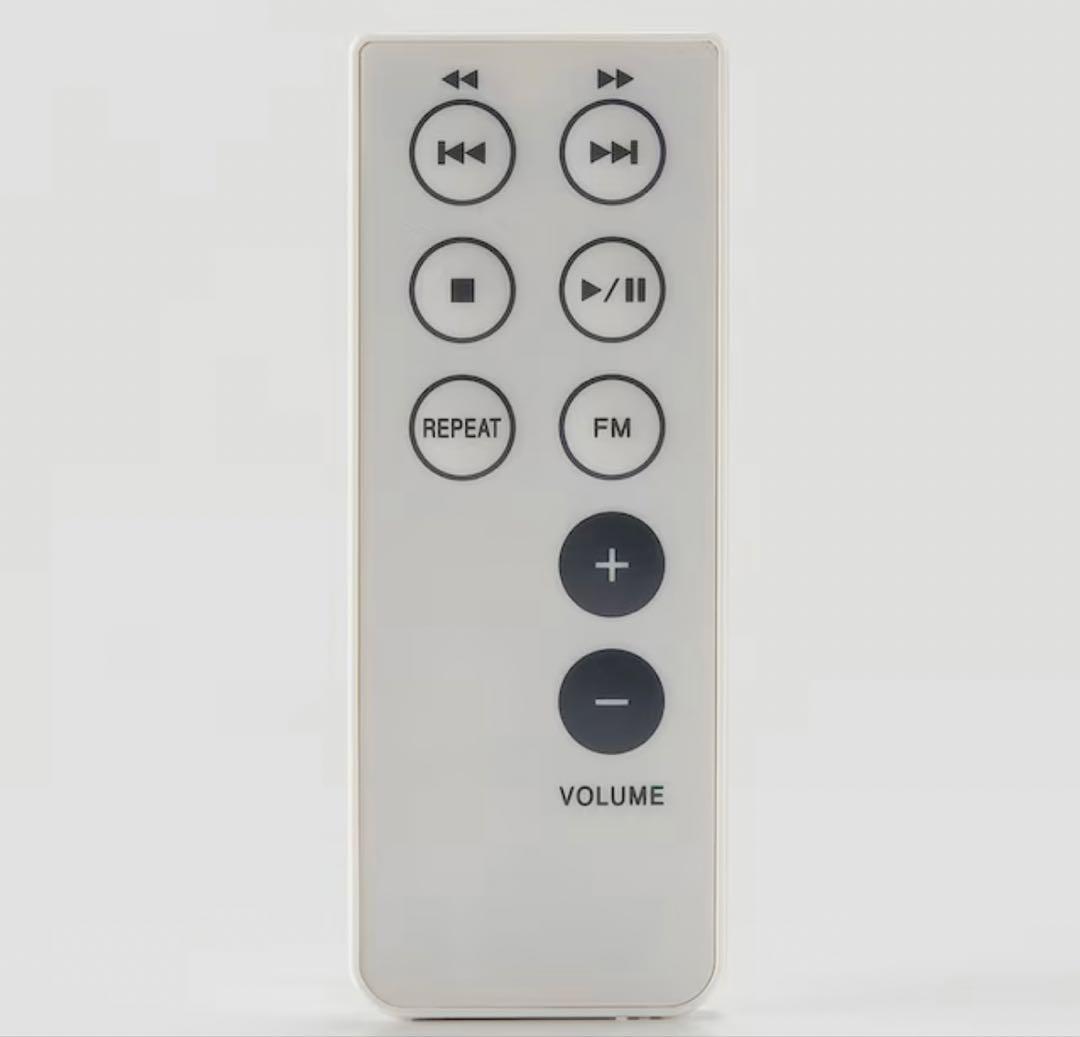 無印良品　壁掛式ＣＤプレーヤー置き型スタンド付き