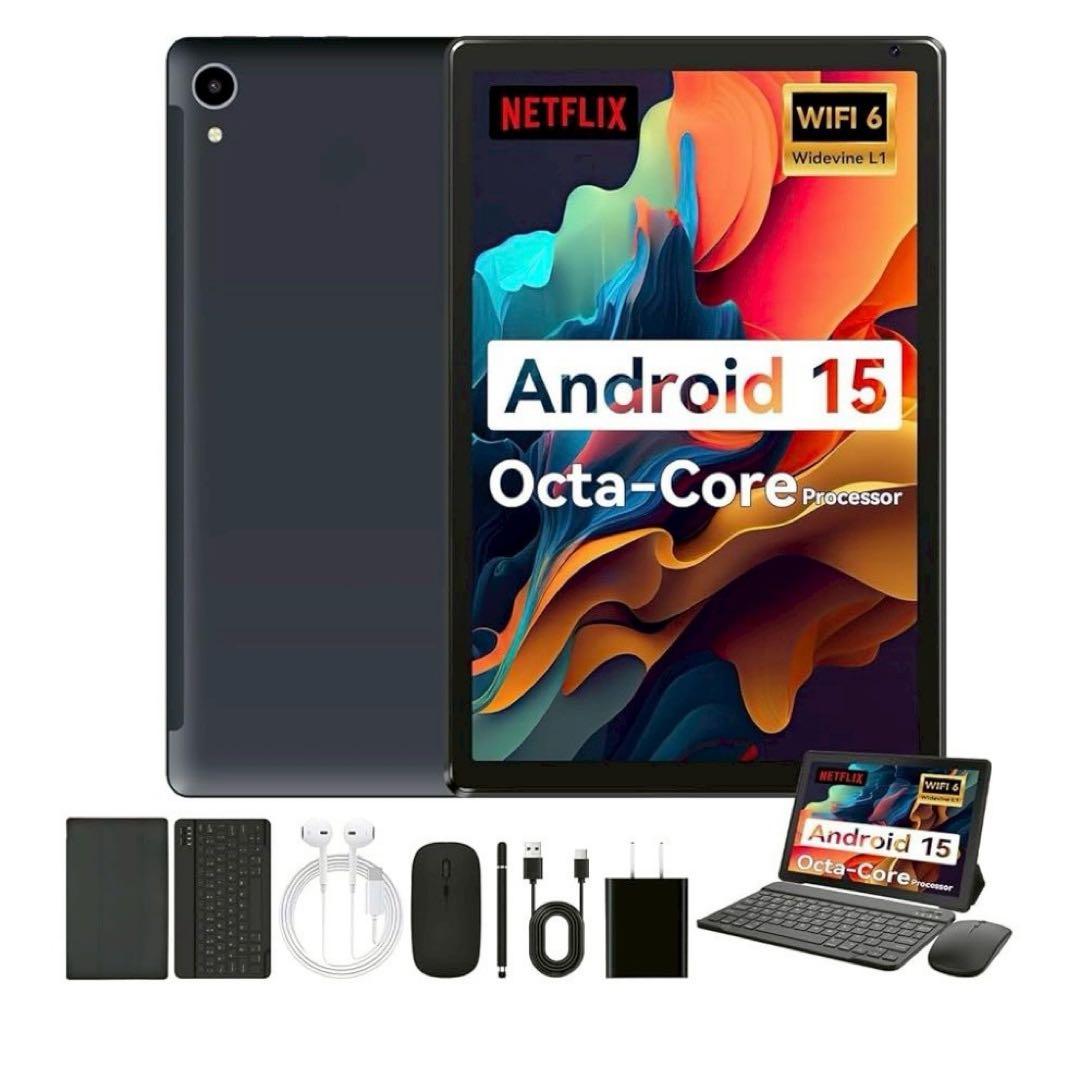 ゆな様Android 15 タブレット 10インチ24GB+128GB+1TB