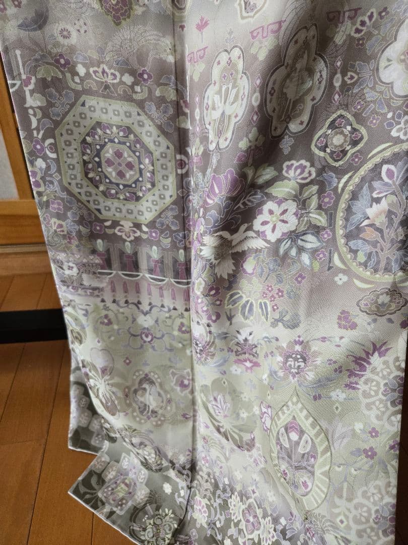 新品❤高級訪問着「和洋が織り成す逸品」東京ますいわ屋誂え◾トールサイズ　裄72