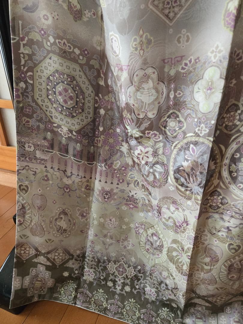 新品❤高級訪問着「和洋が織り成す逸品」東京ますいわ屋誂え◾トールサイズ　裄72