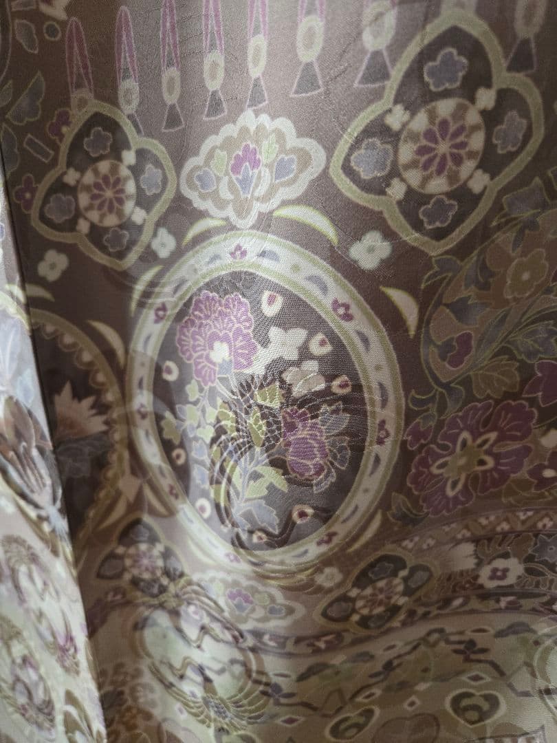 新品❤高級訪問着「和洋が織り成す逸品」東京ますいわ屋誂え◾トールサイズ　裄72