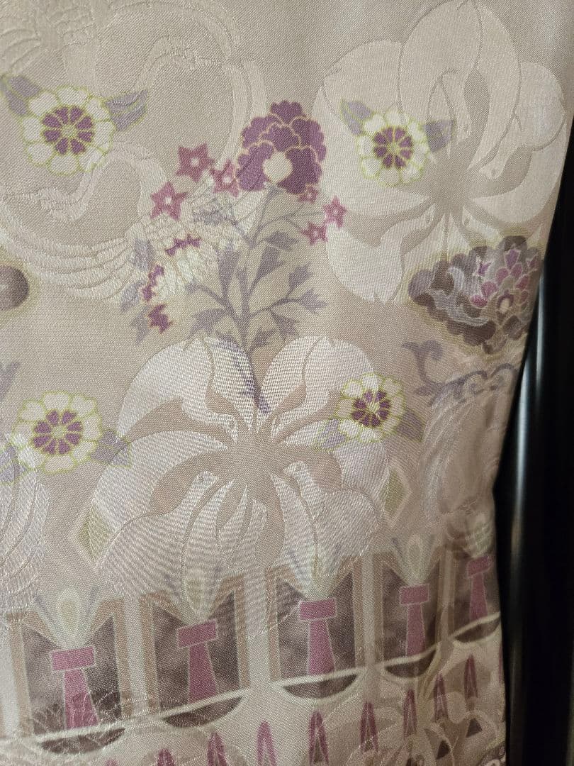 新品❤高級訪問着「和洋が織り成す逸品」東京ますいわ屋誂え◾トールサイズ　裄72