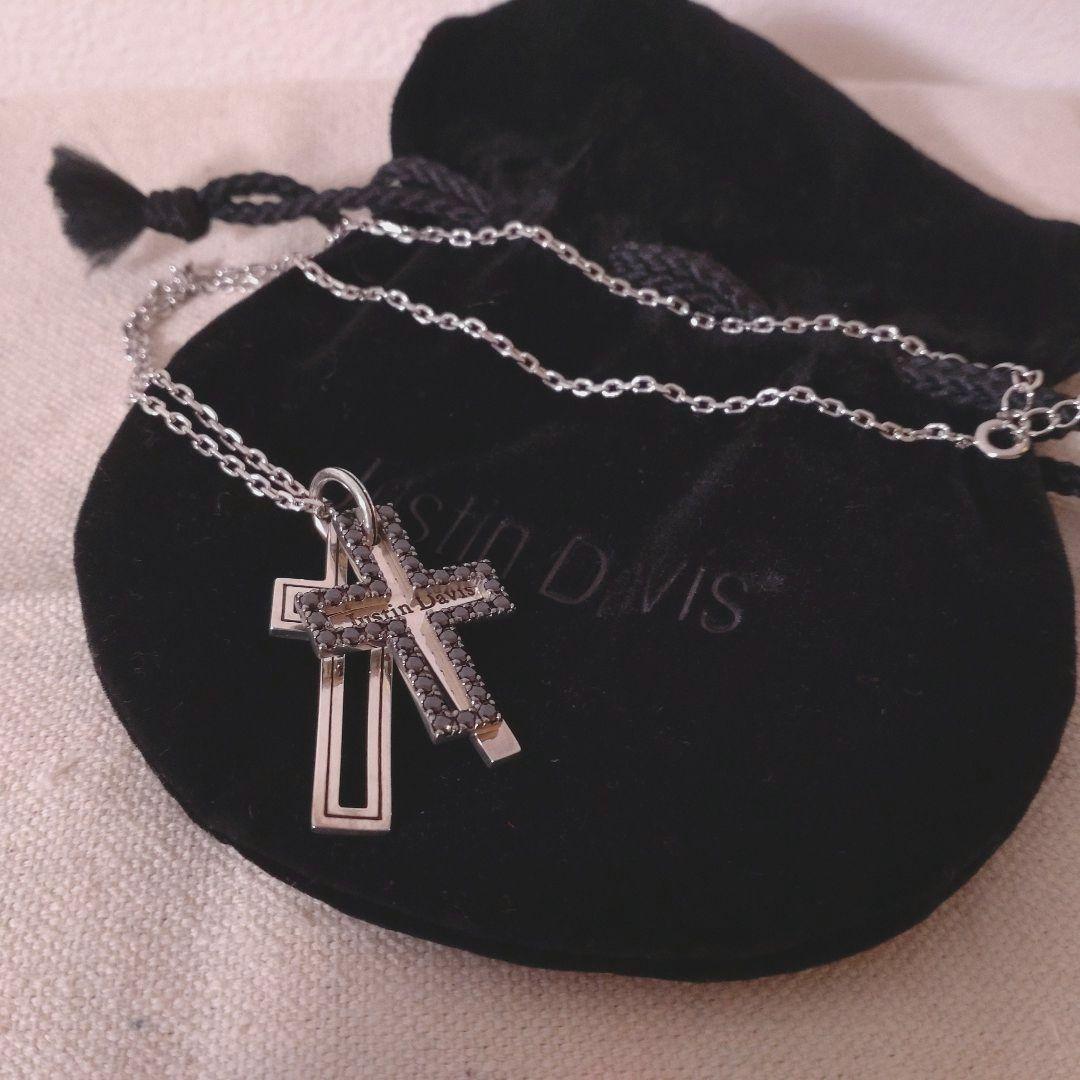 ジャスティンデイビス JUSTIN DAVIS クロスネックレス