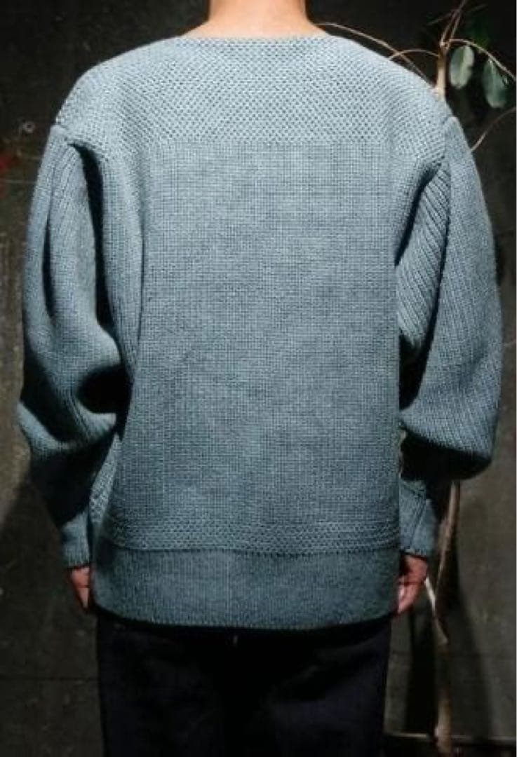 新品 SOLARIS&Co. CHUNKY BOAT NECK KNIT ニット