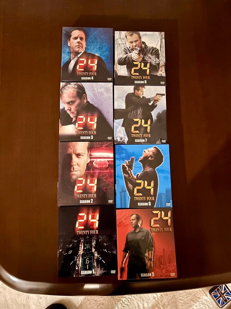 24 DVD ボックスセット シーズン1-8
