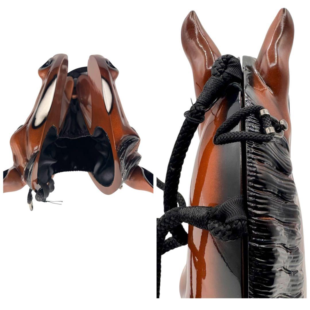 TIMMY WOODS ショルダーバッグ 馬 ホース 肩がけ 木製 アカシア