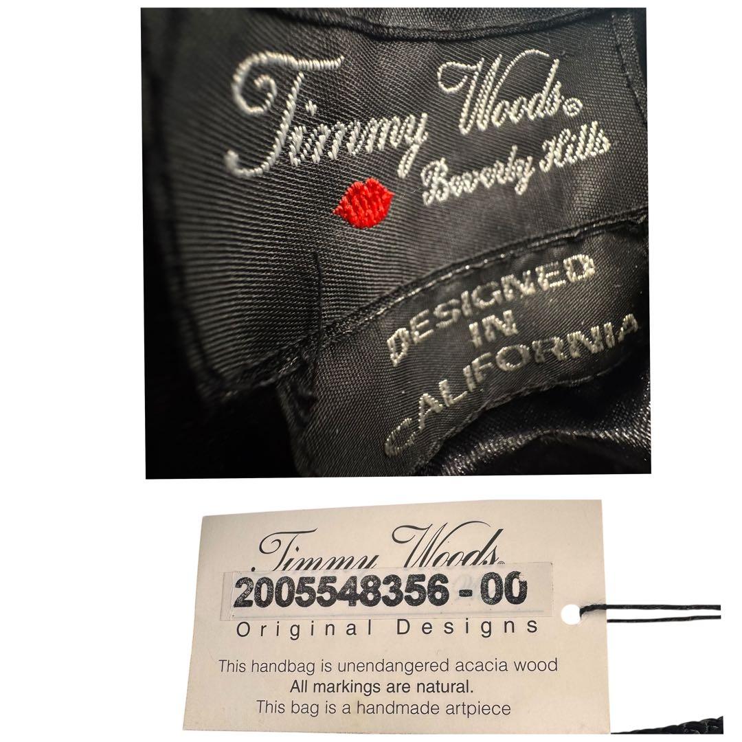 TIMMY WOODS ショルダーバッグ 馬 ホース 肩がけ 木製 アカシア