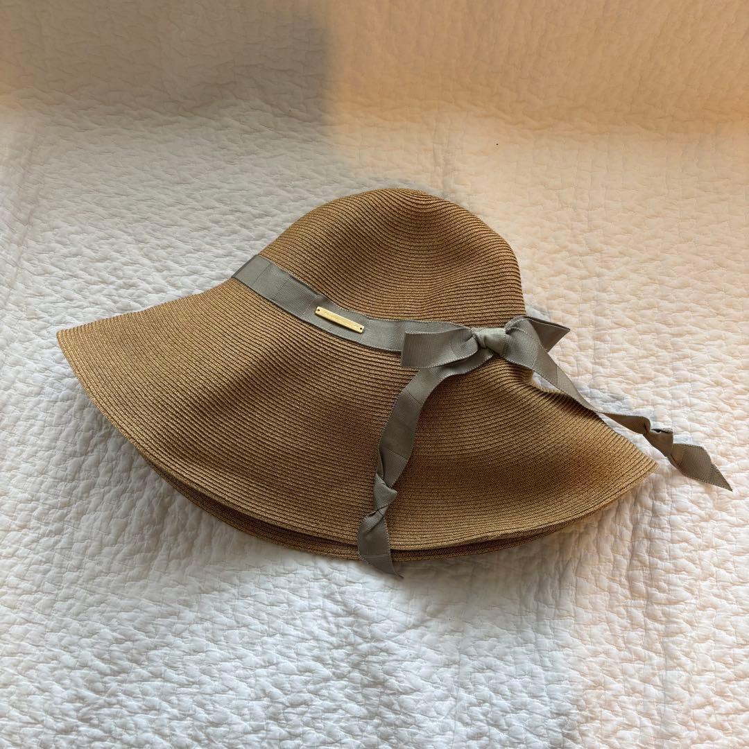 新品！タグ付き！Athena New York UVカット 麦わら帽子
