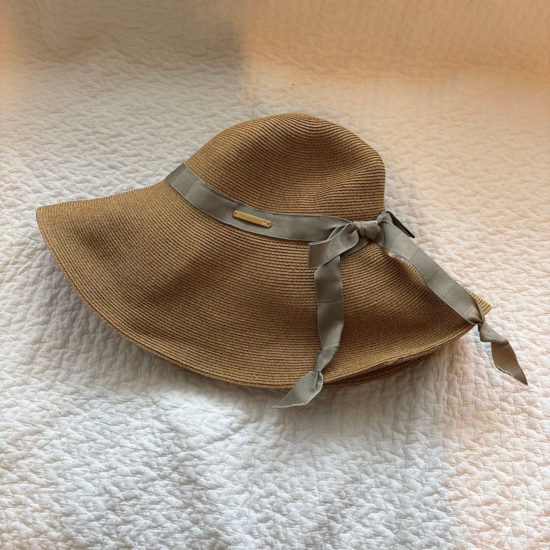 新品！タグ付き！Athena New York UVカット 麦わら帽子