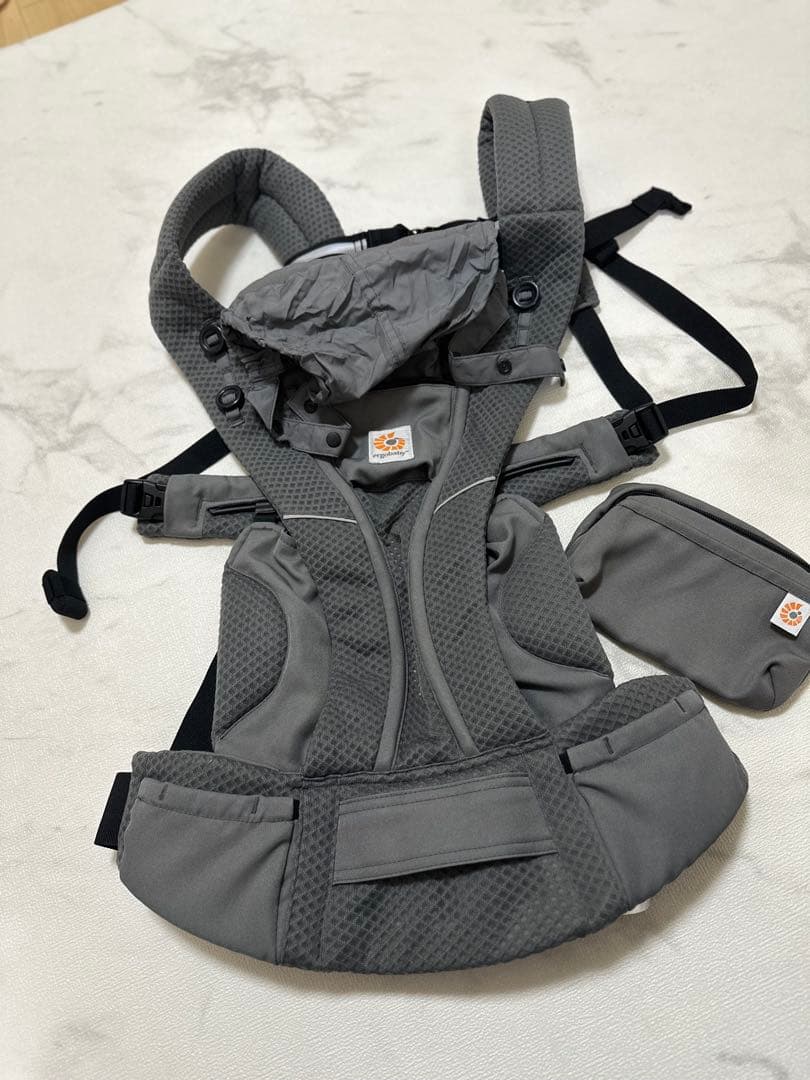 エルゴベビー 抱っこ紐 グレー　オムニブリーズ