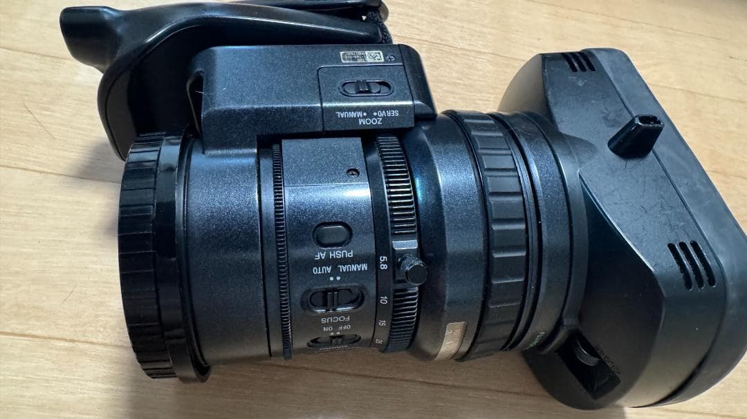 FUJINON ズームレンズ（PMW-EX3標準装備）