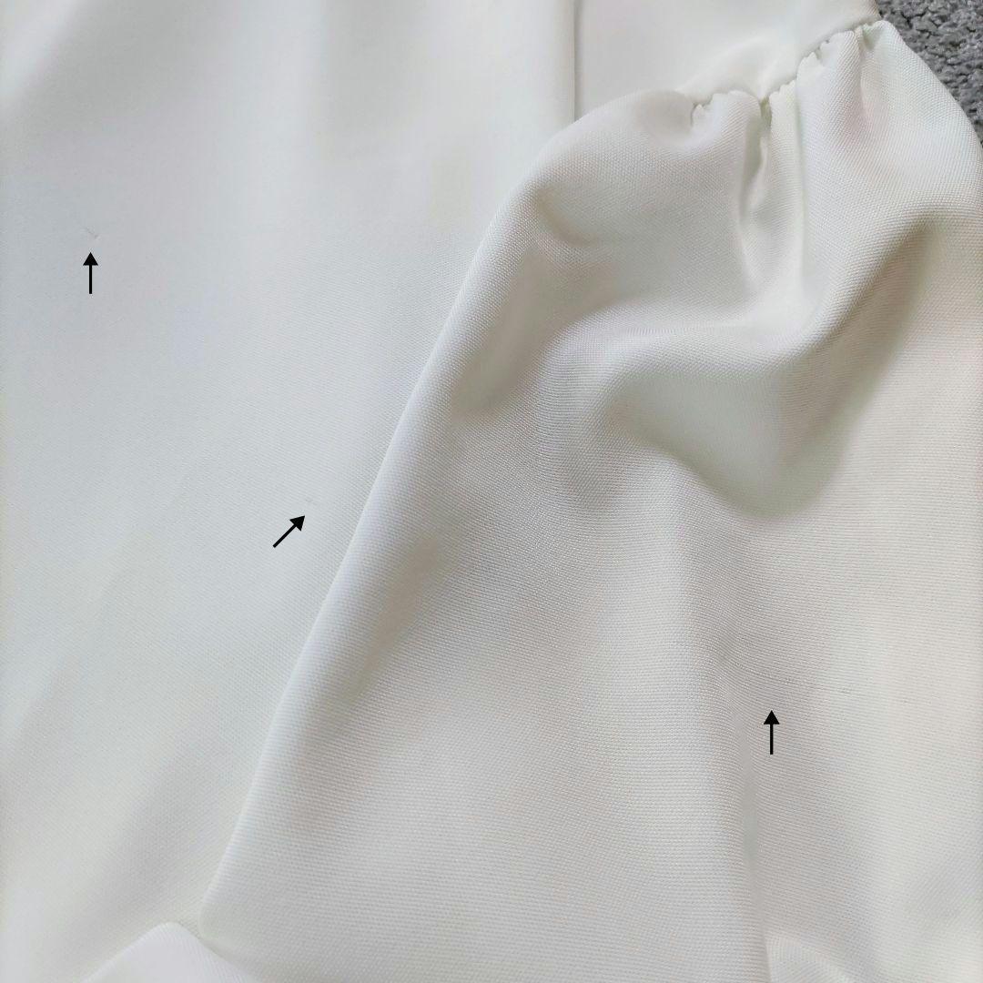 yori shirocon ヨリ シロコン ブラウス リボン 36 改良品 白