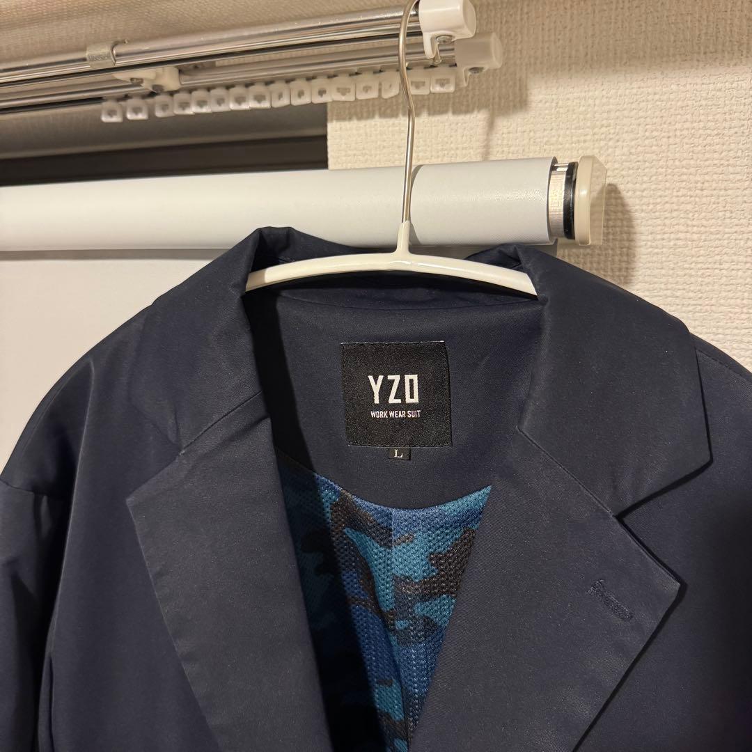 【美品】WWS YZOセットアップ ネイビー L