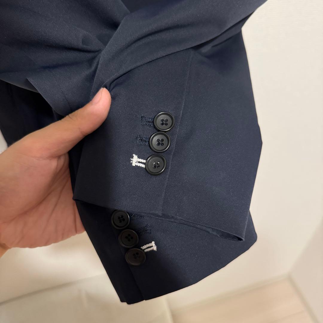 【美品】WWS YZOセットアップ ネイビー L