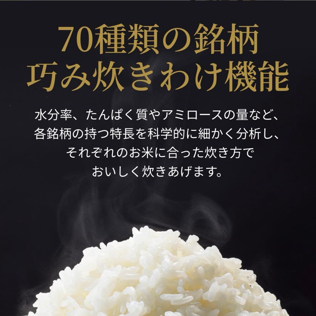 JPL-S100 土鍋 ご泡火炊き 圧力IH 炊飯器 5.5合