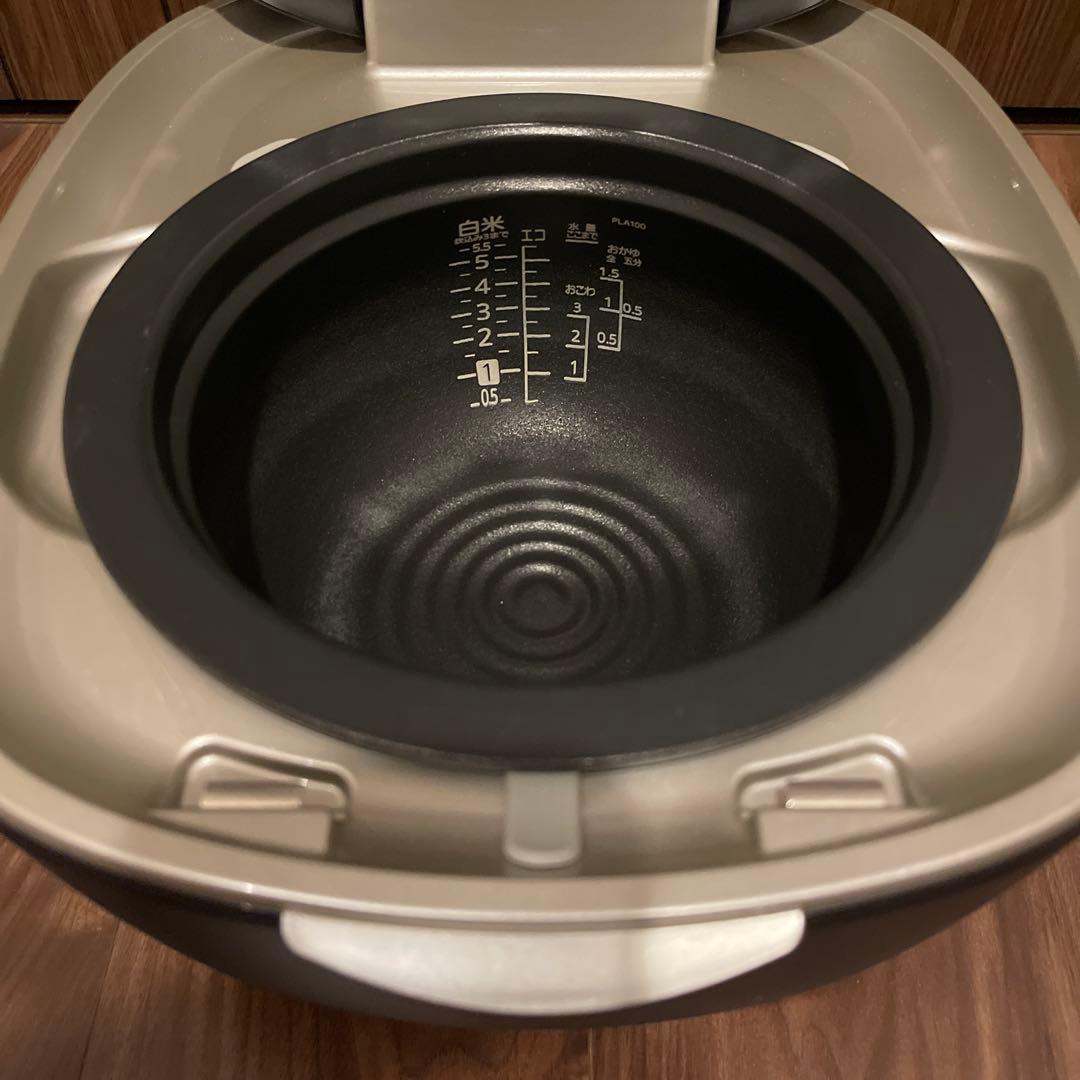 JPL-S100 土鍋 ご泡火炊き 圧力IH 炊飯器 5.5合
