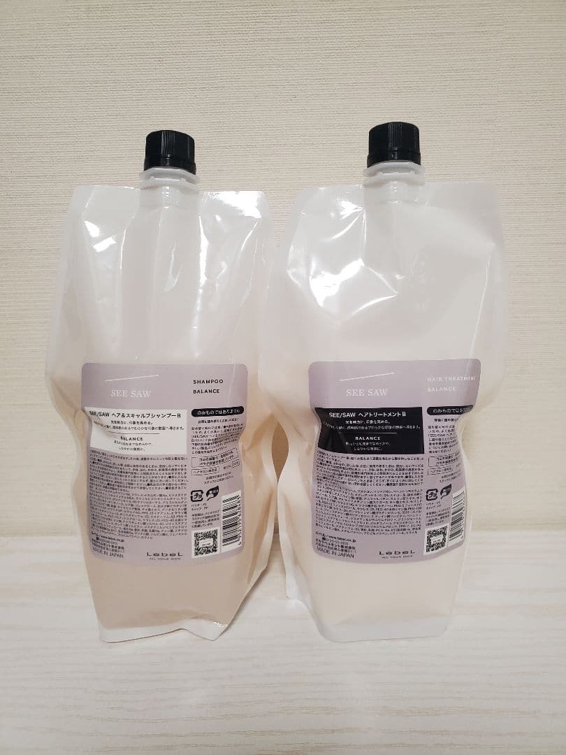 シーソー シャンプー＆トリートメント 800ml バランス 詰替用