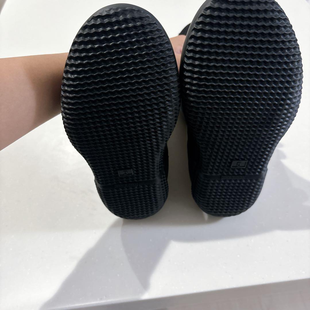 HUNTER ハンターシェルパ ブーツ 長靴　完全防水　黒　UK5 24