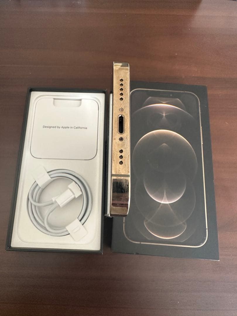【美品】　Apple iPhone12pro GOLD 128GB