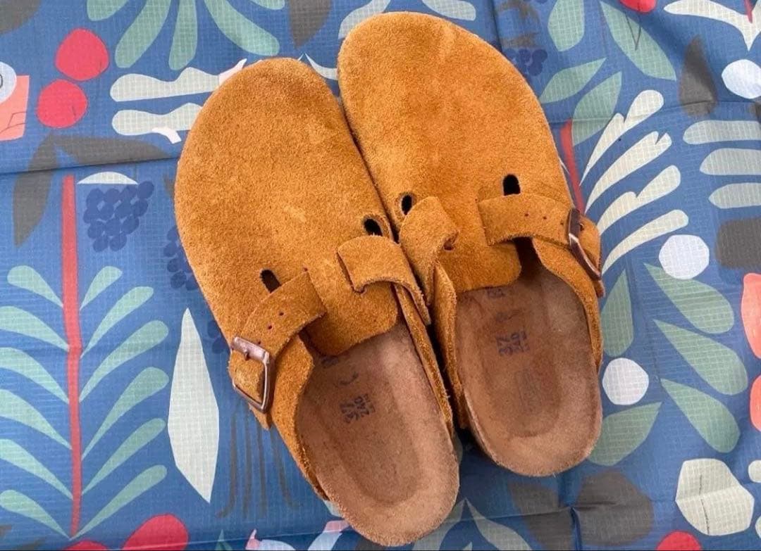 Birkenstock ビルケンシュトック　ミンク　ブラウンボストン24センチ
