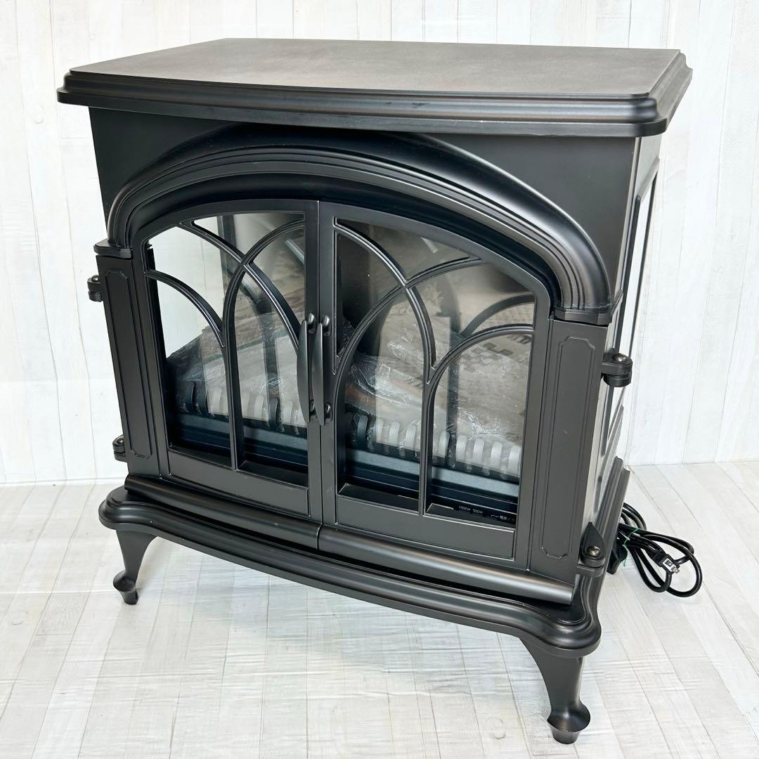 ワイド暖炉型ファンヒーター BLT-999B-3-BK