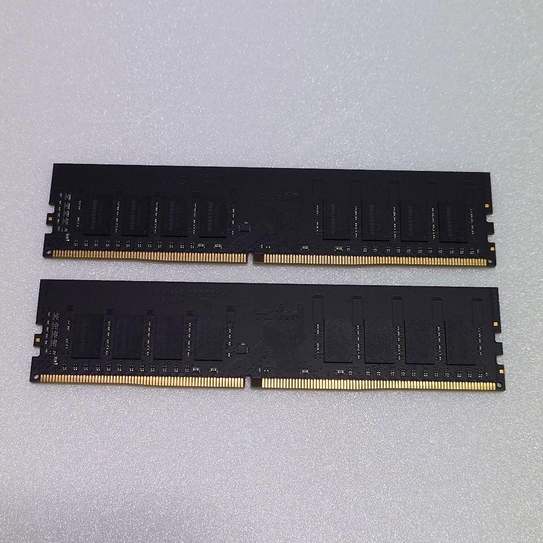 GIGASTONE DDR4 2666 16GB ×2 計 32GB 動作確認済