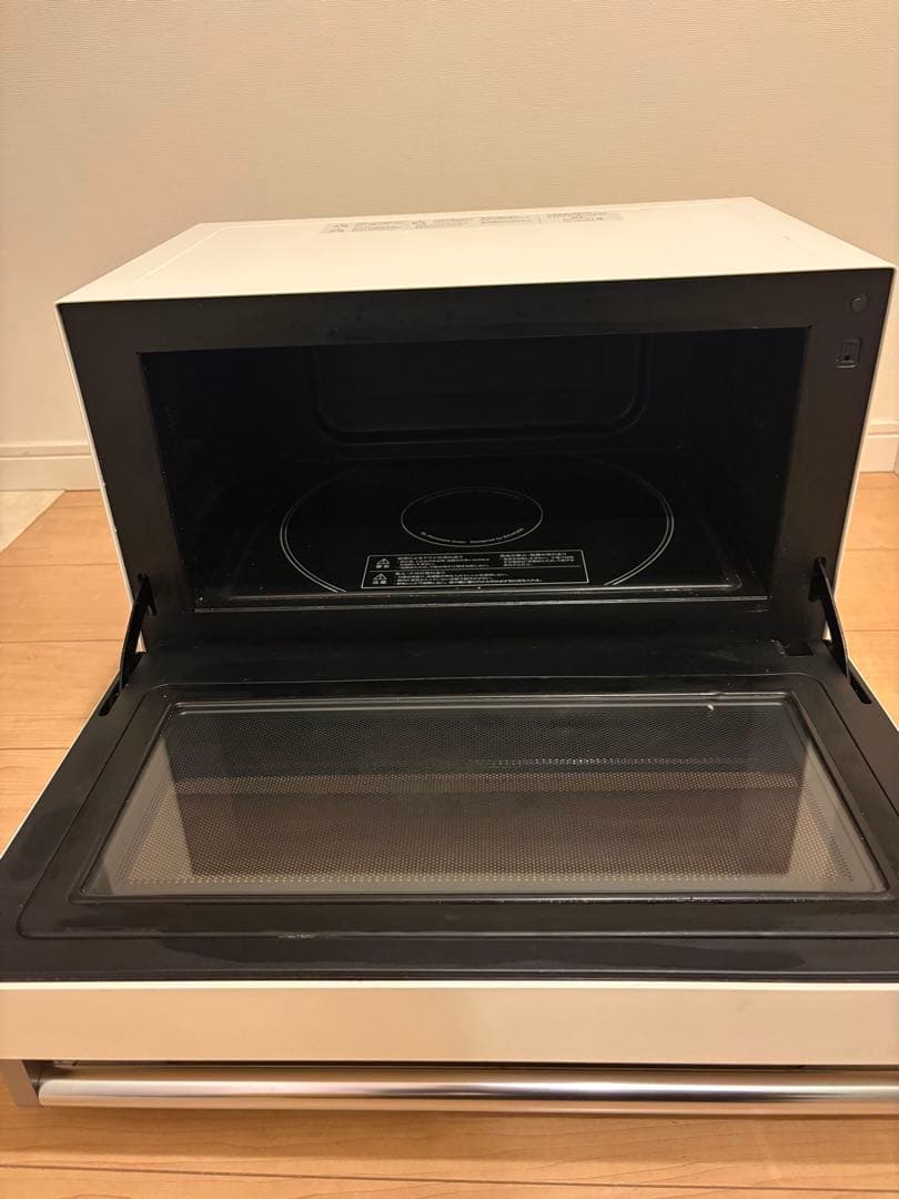 中古品 バルミューダ　オーブンレンジ　ホワイト