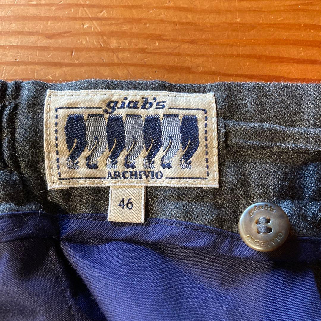 【ISA12さま専用】ジャブスアルキヴィオ　マサッチョ　ウールパンツ